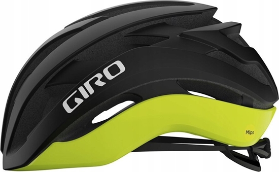 Изображение Giro Kask szosowy GIRO CIELO MIPS matte black highlight yellow roz. S (51-55 cm) (NEW 2024)