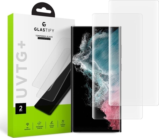 Picture of Glastify SZKO HARTOWANE GLASTIFY UVTG+ 2-PACK GALAXY S23 ULTRA CLEAR