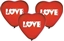 Изображение GMR Balony lateksowe Love serca - 5 szt. uniwersalny