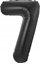 Изображение GoDan Balon foliowy B&C cyfra 7 matowa czarna 85 cm
