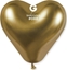 Attēls no GoDan Balony chromowane serca zote 25szt