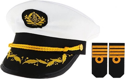Picture of GoDan Czapka marynarza z pagonami - 1 szt. uniwersalny