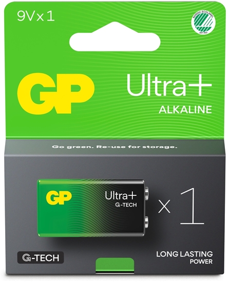 Picture of Gold Peak Industries Ultra Plus Alkaline battery 6LF22 1-pack - Batterie - 9V-Block (151419)