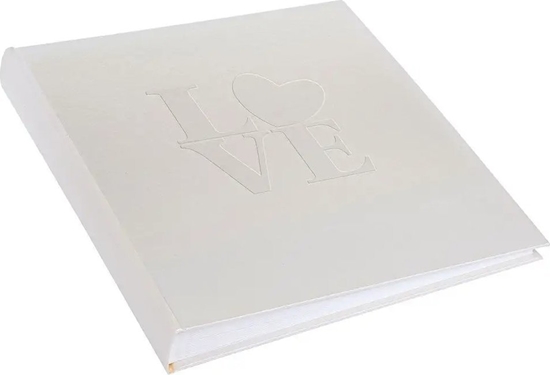 Picture of Goldbuch Album GOLDBUCH 08118 White Love 30x31cm 60 pages |white sheets| corner/splits [V]