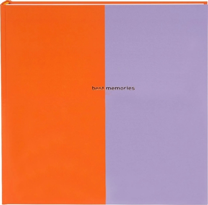 Picture of Goldbuch Album GOLDBUCH 27481 Coloration orange|lilac 30x31 60psl | corners/splits | bookbound