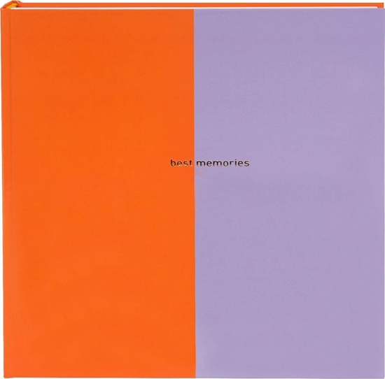 Picture of Goldbuch Album GOLDBUCH 27481 Coloration orange|lilac 30x31 60psl | corners/splits | bookbound