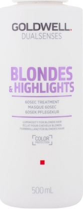 Picture of Goldwell Goldwell Dualsenses Blondes Highlights 60 Sec Treatment Maska do wosów 500ml