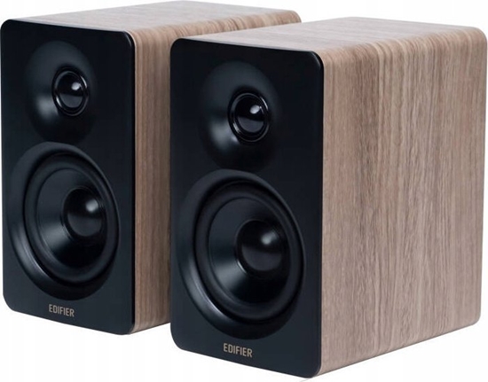 Picture of Edifier M60 Compact Desktop 2.0 Speakers, Classic Oak