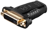 Изображение Goobay HDMI/DVI-I adapter, gold-plated 68690