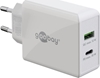 Picture of Goobay 61674 Dual USB-C PD Fast Charger (30 W), White