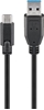 Изображение Goobay 71221 USB-C to USB A 3.0 cable, black, 2m