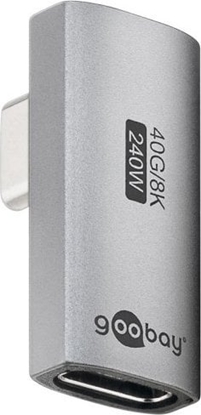Изображение Goobay 74443 USB-C™ Adapter Vertical 90° Rotated, USB4™ | Goobay