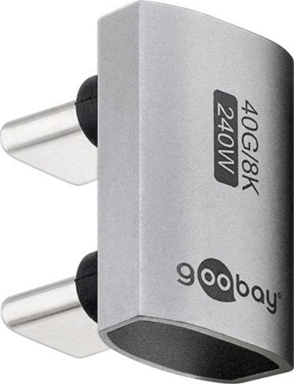 Picture of Goobay 74446 USB-C Adapter 180° U-Shape, USB4 | Goobay