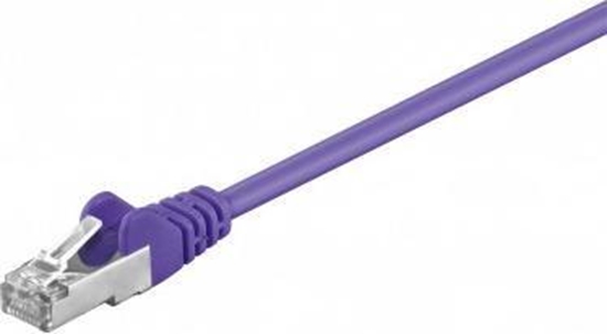 Picture of Goobay CAT 5e Kabel czcy, SF/UTP, Fioletowy - Dugo kabla 1.5 m