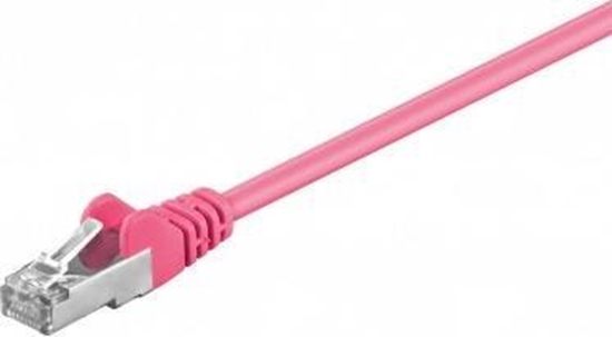 Picture of Goobay CAT 5e Kabel czcy, SF/UTP, Purpurowy - Dugo kabla 1 m