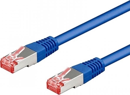 Изображение Goobay CAT 6 Kabel czcy, S/FTP (PiMF), Niebieski - Dugo kabla 10 m
