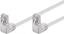 Attēls no Goobay goobay Patchk CAT5e F/UTP 2x90° wh 1,00m - 96062