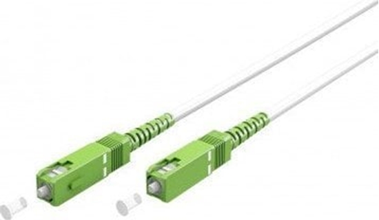 Picture of Goobay Kabel wiatowodowy (FTTH), Singlemode (OS2) White, biay (Simplex), 2 m - Dugo kabla 2 m