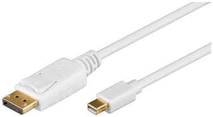 Изображение Goobay | Mini DisplayPort adapter cable 1.2 | 52858 | Mini DisplayPort plug | DisplayPort plug | 1 m | Gold-Plated connectors