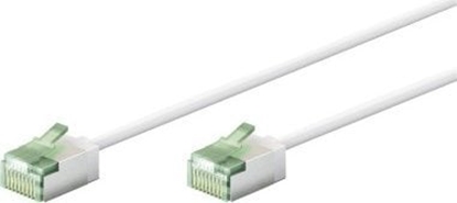 Изображение Goobay Ultra-elastyczny CAT 8.1 kabel krosowy, slim, U/FTP, biay - Dugo kabla 5 m