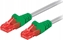 Picture of Goobay Wentronic Goobay CAT 6 Crossover- Patch Cable, U/UTP, gray, green, gray- green, 1 m - CCA coppergemisch Material (68471)