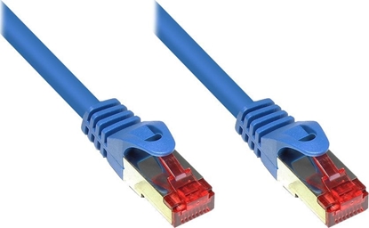 Изображение Good Connections RNS Patch Cable with Rastnasenschutz, Cat. 6, S/FTP, PiMF, PVC, 250MHz, blue, 25m, Good Connections (8060- 250B)