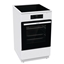 Изображение Gorenje | Cooker | GEIT5C60WPG | Hob type Induction | Oven type Electric | White | Width 50 cm | Grilling | Depth 59.4 cm | 70 L