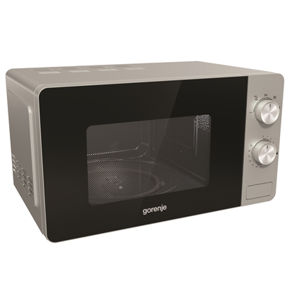 Attēls no GORENJE Microwave oven MO17E1S Free standing, 17 L, 700 W, Silver