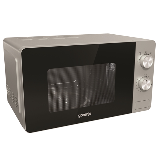 Picture of GORENJE Microwave oven MO17E1S Free standing, 17 L, 700 W, Silver