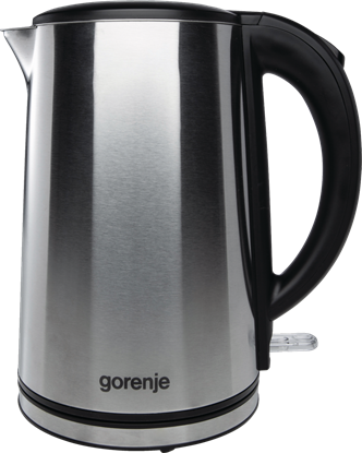 Attēls no GORENJE K15DWS Kettle, Electric, Capacity 1.5 L, Power 2200 W, Stainless Steel