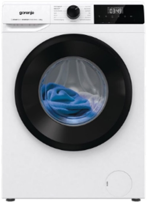 Picture of Gorenje Washing Machine | WNHPI94A1PS | Energy efficiency class A | Front loading | Washing capacity 9 kg | 1400 RPM | Depth 54 cm | Width 60 cm | Display | LED | Steam function | White