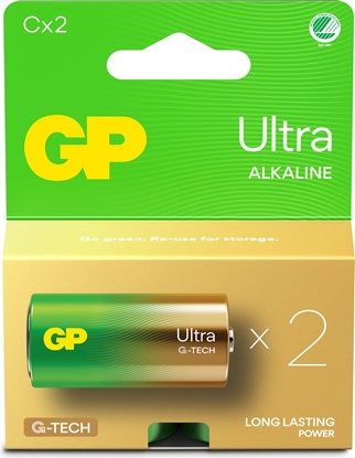 Изображение GP GP Batteries Ultra Alkaline GP14AU Jednorazowa bateria C, LR14 Alkaliczny