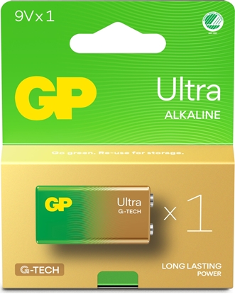 Attēls no GP GP ULTRA ALKALINE 9V Battery.