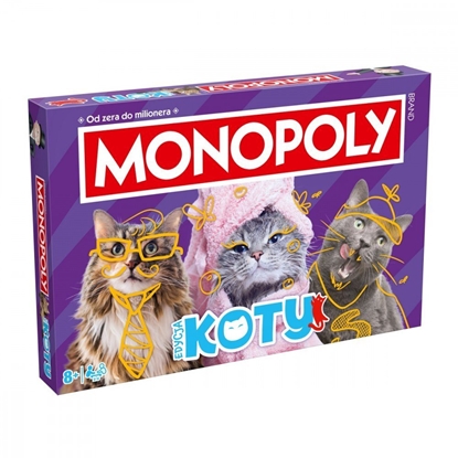 Изображение Gra Monopoly Koty 2025 Winning Moves