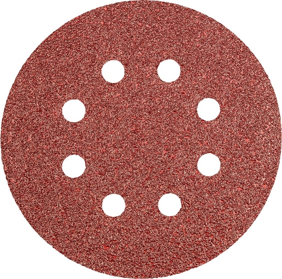 Picture of Graphite Krki cierne (Krki cierne 125 mm, K40, 5 szt., z 8 otworami)