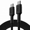 Picture of Green Cell GC PowerStream USB Type-C Male - Type-C Male Fast Charging 2m Black