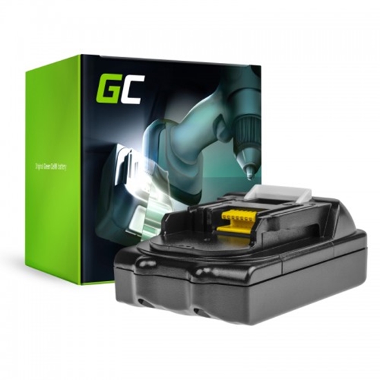 Picture of Green Cell Power Tool Battery Makita BL1815 BL1830 BL1840 BDF450SFE 18V 1.5Ah Samsung