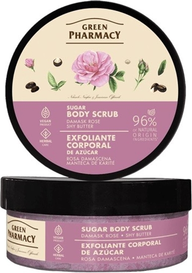 Picture of Green Pharmacy GREEN PHARMACY Multi Peeling cukrowy do ciaa Róa damasceska i Maso shea 200 ml