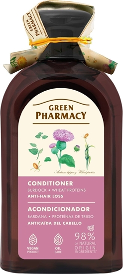 Picture of GREEN PHARMACY Odywka przeciw wypadaniu wosów opian i Biaka pszenicy 300 ml