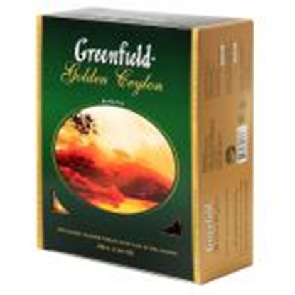 Изображение GREENFIELD Golden Ceylon melnā tēja 100x2g