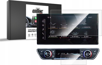 Attēls no GrizzGlass Folia ceramiczna GrizzGlass CarDisplay Protection do Audi A5 B9 10,1" 2020-2024 [2w1]