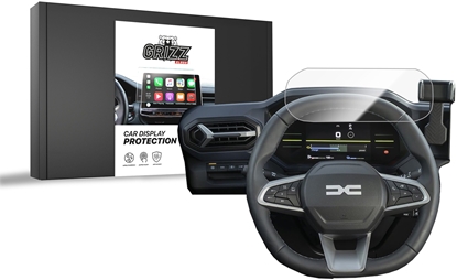Attēls no Folia matowa GrizzGlass CarDisplay Protection do Dacia Duster Virtual Cockpit 2024-2025
