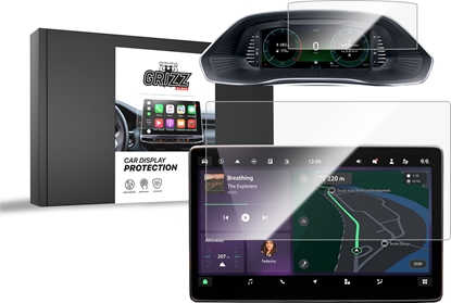 Attēls no GrizzGlass Folia ceramiczna GrizzGlass CarDisplay Protection do Skoda Octavia 4 13" 2024 [2w1]