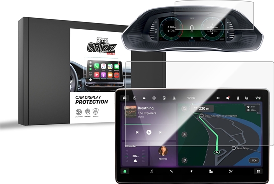Picture of GrizzGlass Folia ceramiczna GrizzGlass CarDisplay Protection do Skoda Octavia 4 13" 2024 [2w1]
