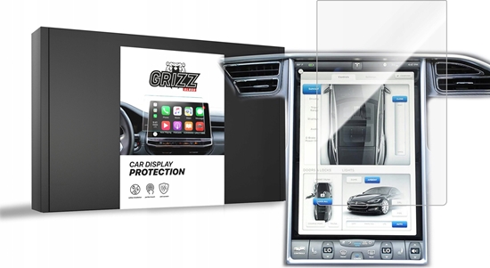 Picture of GrizzGlass Folia ceramiczna GrizzGlass CarDisplay Protection do Tesla Model X 17"2016-2021