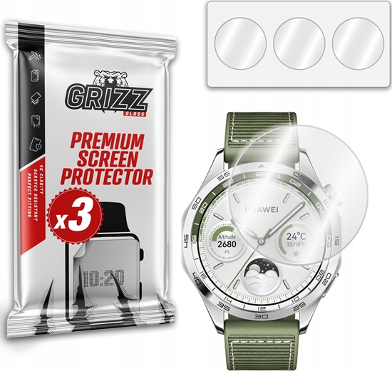 Picture of GrizzGlass Folia hydroelowa GrizzGlass Hydrofilm do Huawei Watch GT 4 46mm