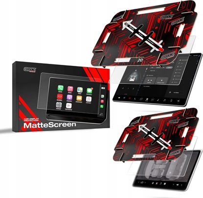 Attēls no GrizzGlass Folia matowa GrizzGlass CarDisplay MatteScreen Easy do Tesla Model 3 Highland 2023-2024 [2w1]