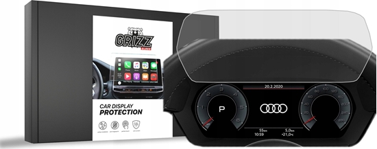 Picture of GrizzGlass Folia matowa GrizzGlass CarDisplay Protection do Audi A3 8Y Virtual Cockpit Plus 12,3" 2020
