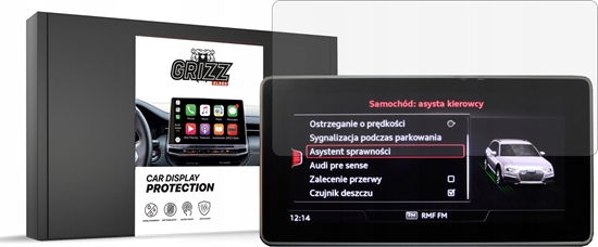 Picture of GrizzGlass Folia matowa GrizzGlass CarDisplay Protection do Audi A4 B9 MMI 8,3" 2016-2019