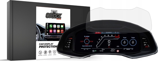 Picture of GrizzGlass Folia matowa GrizzGlass CarDisplay Protection do Audi A6 C8 Virtual Cockpit 12,3" 2018